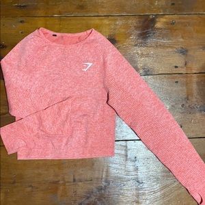 Gymshark long sleeve crop